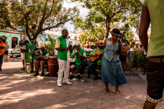 Bailando en la calle