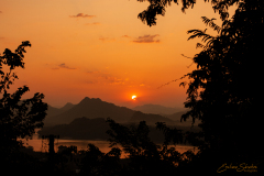 Puesta de Sol en Luan Prabang.