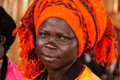 Mujer de rojo